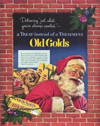 Illustration for article titled 12 Santa-Endorsed Smoking Ads